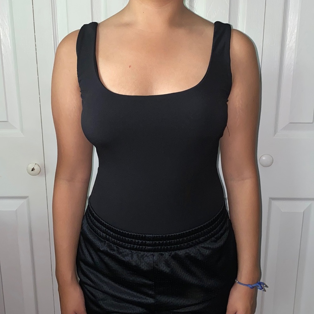 Black Bodysuit Sleaveless